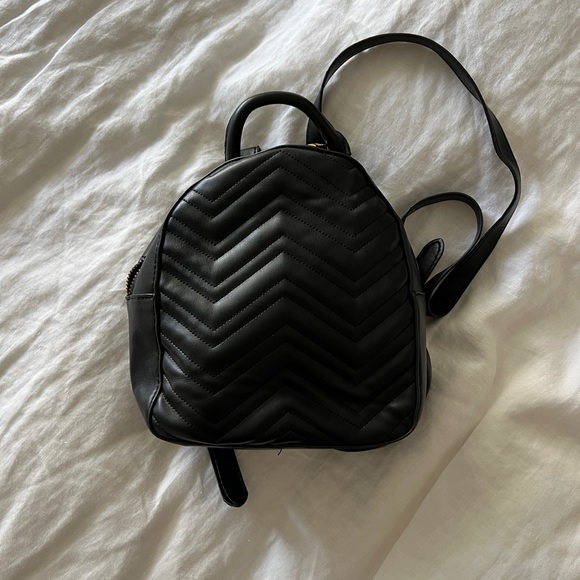 Mini black backpack - Picture 1 of 2